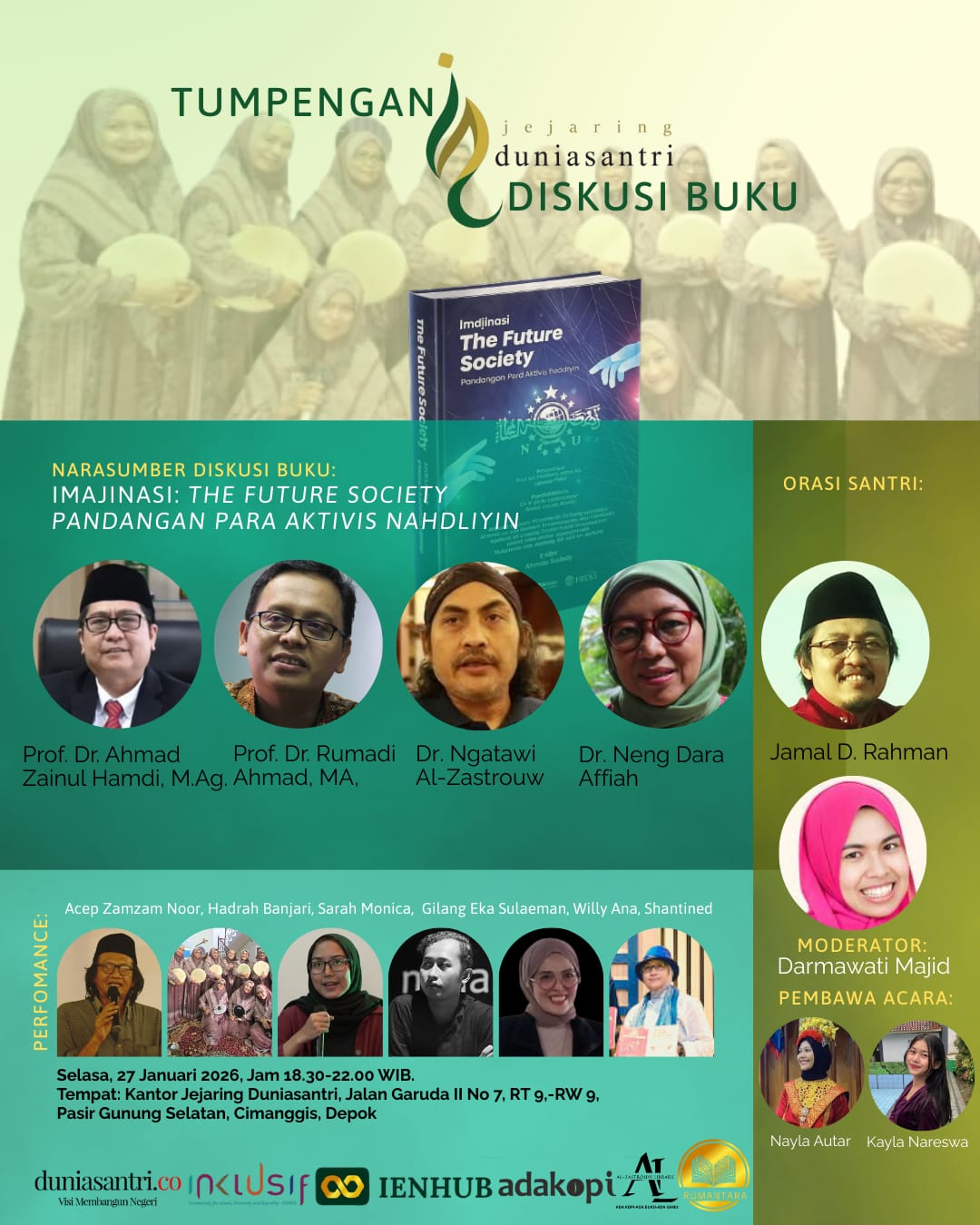 Imajinasi: The Future Society, Pandangan Para Aktivis Nahdliyin