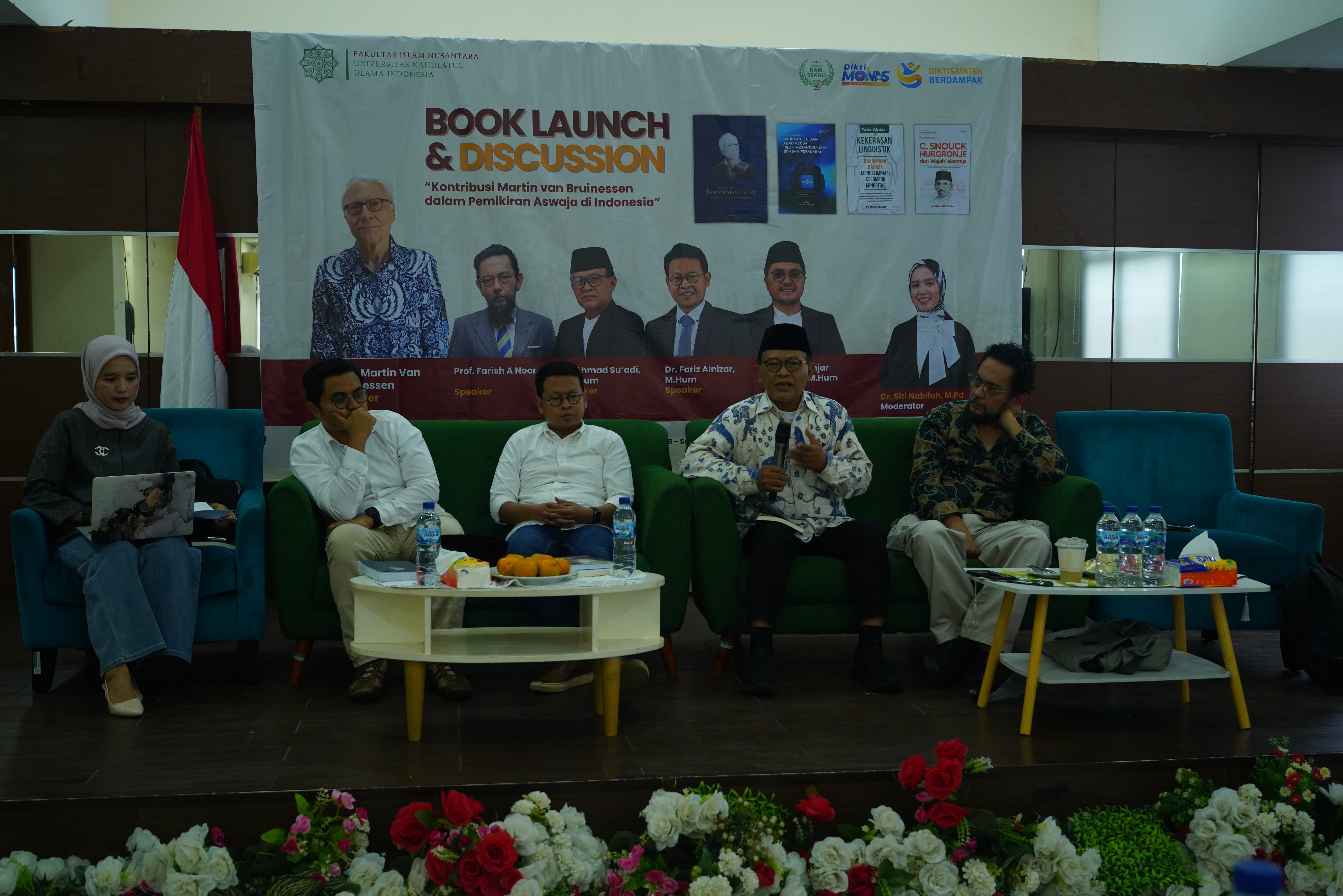 Book Launch and Discussion “Kontribusi Martin van Bruinessen dalam Pemikiran Aswaja di Indonesia”