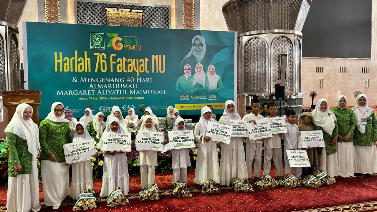 Harlah Ke-76 Fatayat NU Jadi Momentum Konsolidasi dan Kepedulian Sosial