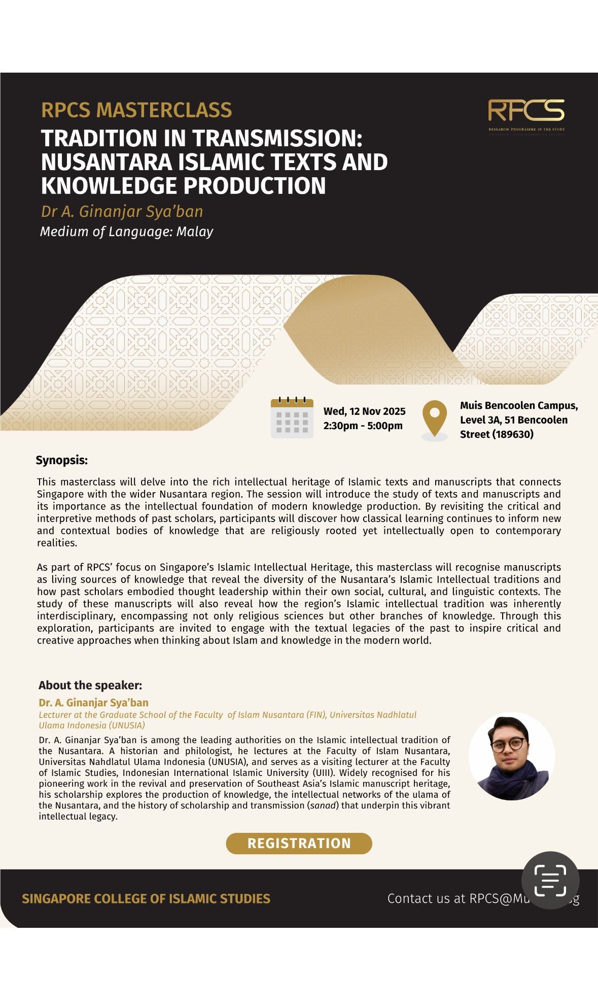 Warisan Intelektual Islam di Singapura: Jejak Keilmuan Ulama Melayu-Nusantara