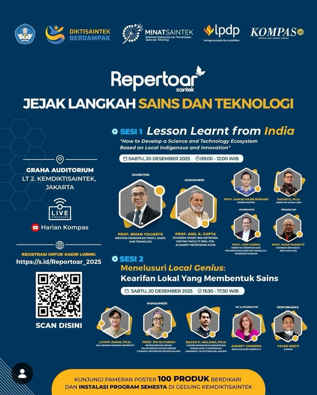 REPERTOAR Saintek 2025 Dorong Sains Hadir di Tengah Masyarakat